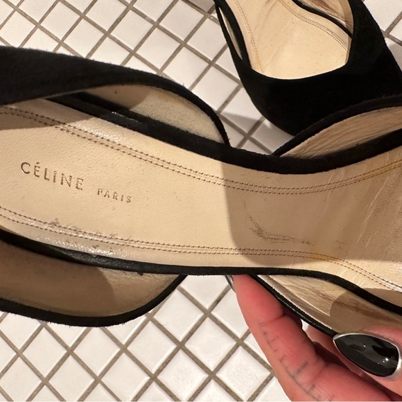 Céline Suede d'Orsay Pumps - Picture 5 of 7